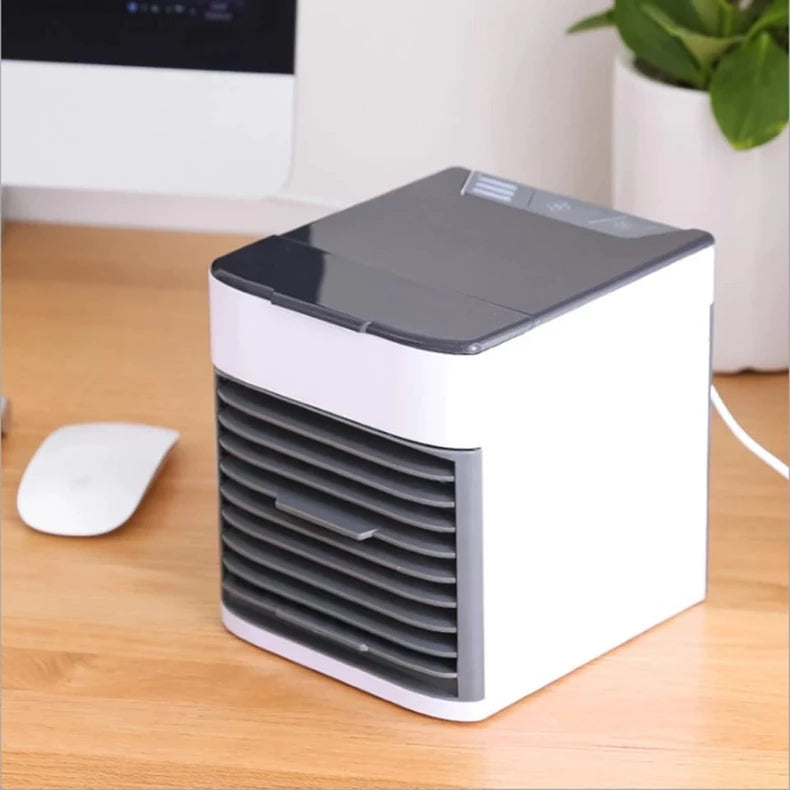 Mini Ar Condicionado Portátil Arctic Air Cooler Umidificador Climatizador Luz Led USB / Ar puro - U Best Choices