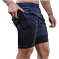 SHORT 2 EM 1 DUPLO TREINO, ACADEMIA, CORRIDA ESPORTIVO DRYFITCOM PROTEÇÃO UV - U Best Choices