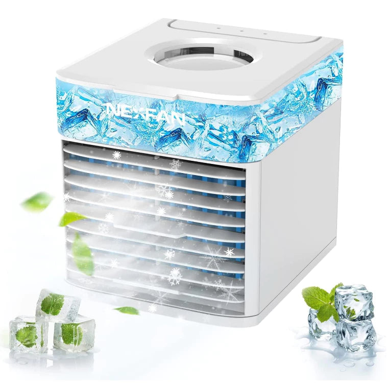 Mini Ar Condicionado Portátil Arctic Air Cooler/ Nexfan Ultra/ Arctic Air Ultra-Pro Umidificador Climatizador Luz Led Envio Imediato - U Best Choices